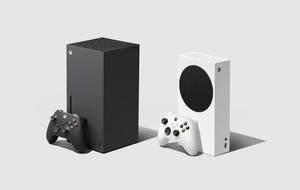 Xbox Series X and Xbox Series S side by side