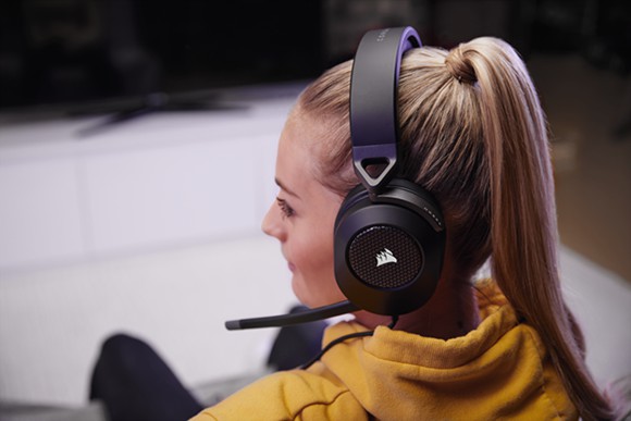 Experience premium sound with the new CORSAIR HS65 SURROUND gaming headset and SoundID technology: hardware