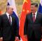 Increasingly close trade partners: Russian President Vladimir Putin and his Chinese counterpart Xi Jinping