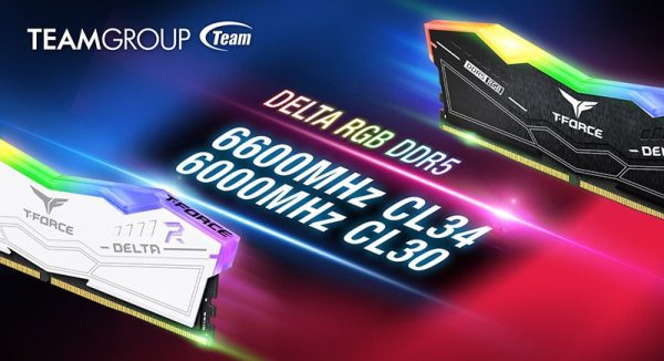 TEAMGROUP Introduces the Next Evolution of T-FORCE DELTA RGB DDR5 Gaming Memory with 6600MHz High Frequency Kit and 6000MHz CL30 Low Latency Kit
