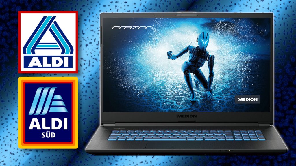Gaming laptop for sale: Medion Erazer Defender P15 at Aldi