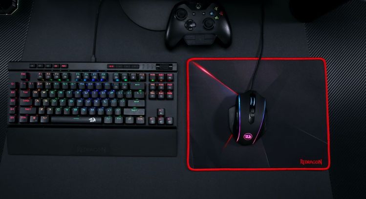 mouse pad and mouse + keyboard