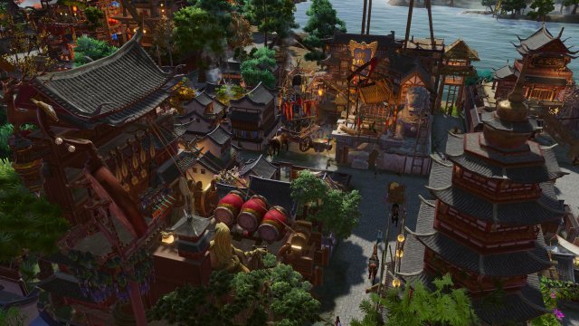 Unique city builder set in ancient China