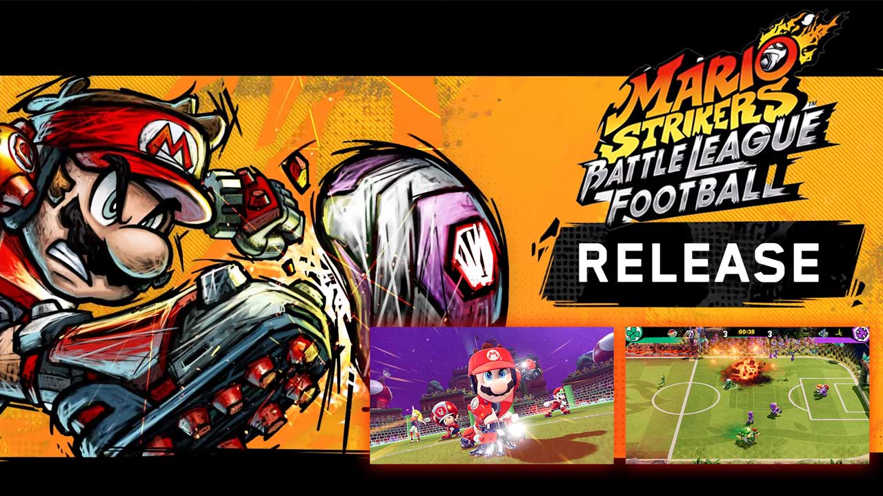 Mario Strikers Battle League Football Launch
