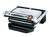 Tefal Optigrill GC705D |  smart contact grill |  6 automatic programs |  adjusts temperature + grill cycle to the food to be grilled |  non-stick coated plates, 30 cm x 20 cm, stainless steel/black