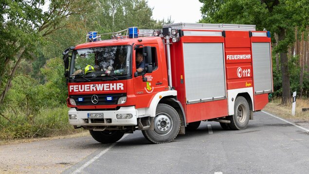 In an area of ​​3,000 to 4,000 square meters: another fire near Gohrischheide - apparently the fire was quickly extinguished - Berlin