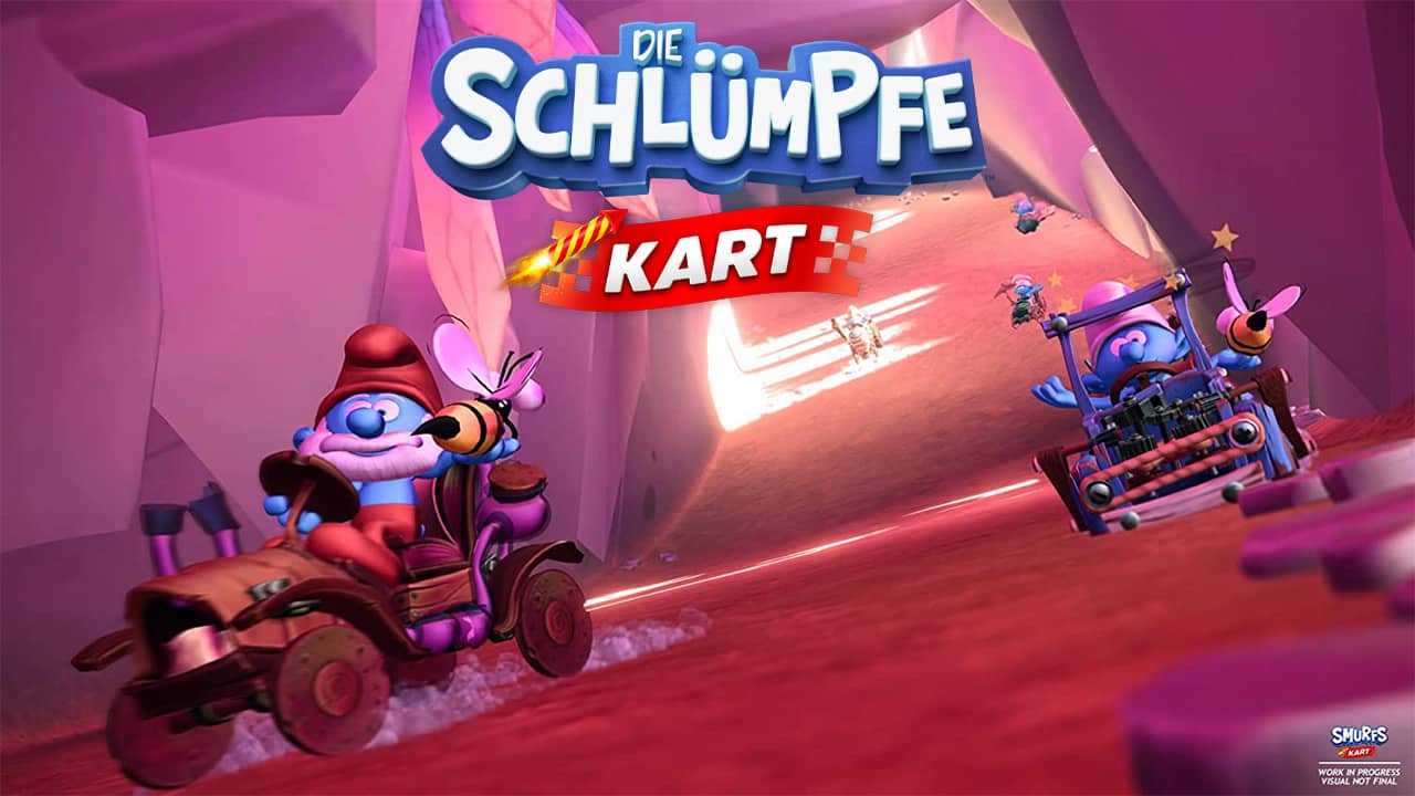 the smurfs go kart ad