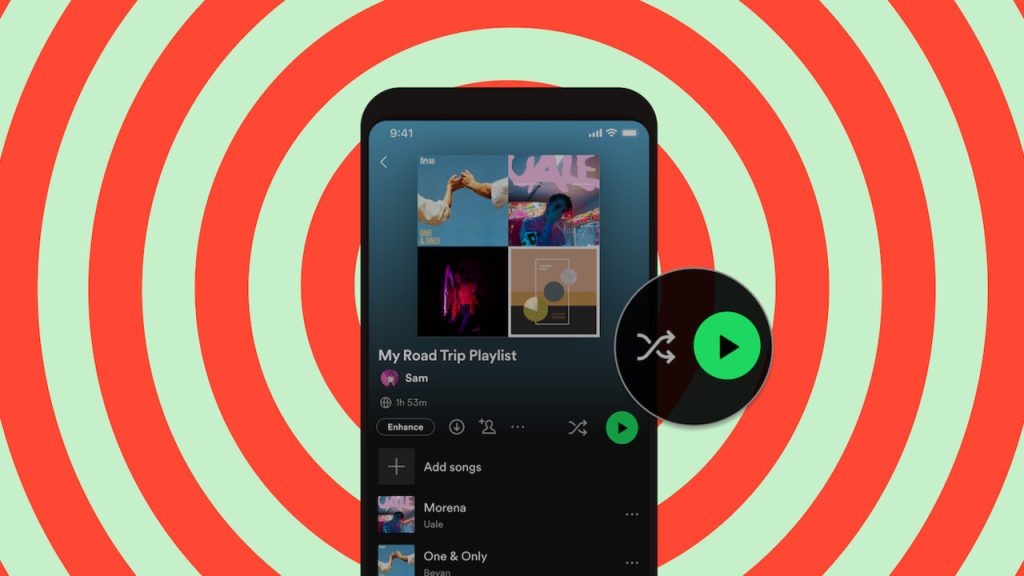 Spotify: Premium-Nutzer bekommen eigenen Play-Button