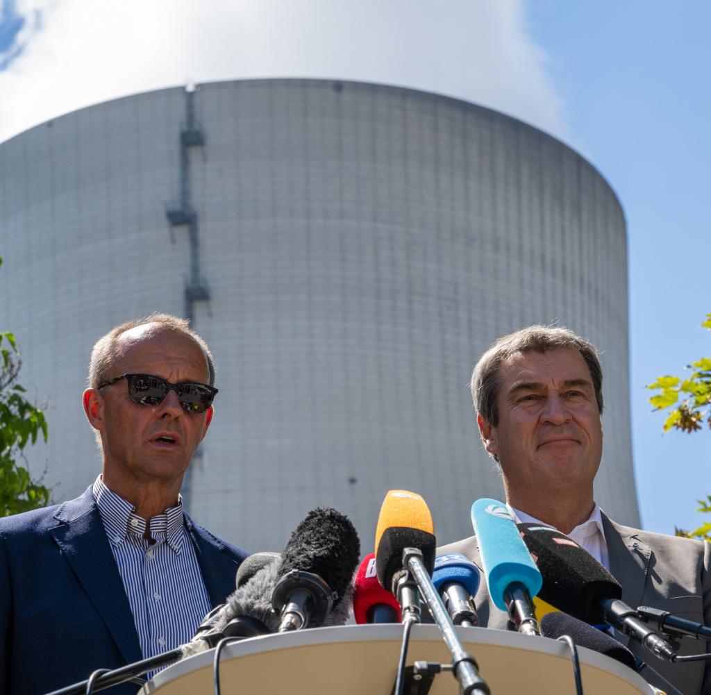 Merz and Söder: The only thing missing for the continued operation of nuclear power plants is the political will of the federal government, and nothing else
