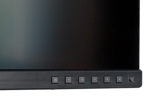 The menu control buttons (OSD) of the ASUS PA348CGV