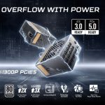 MSI MEG Ai1000P and Ai1300P: ATX 3.0 power supplies with 12VHPWR and up to 2600W