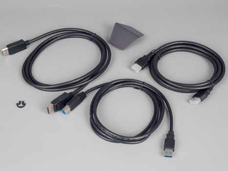 Accessories: Wide selection of cables