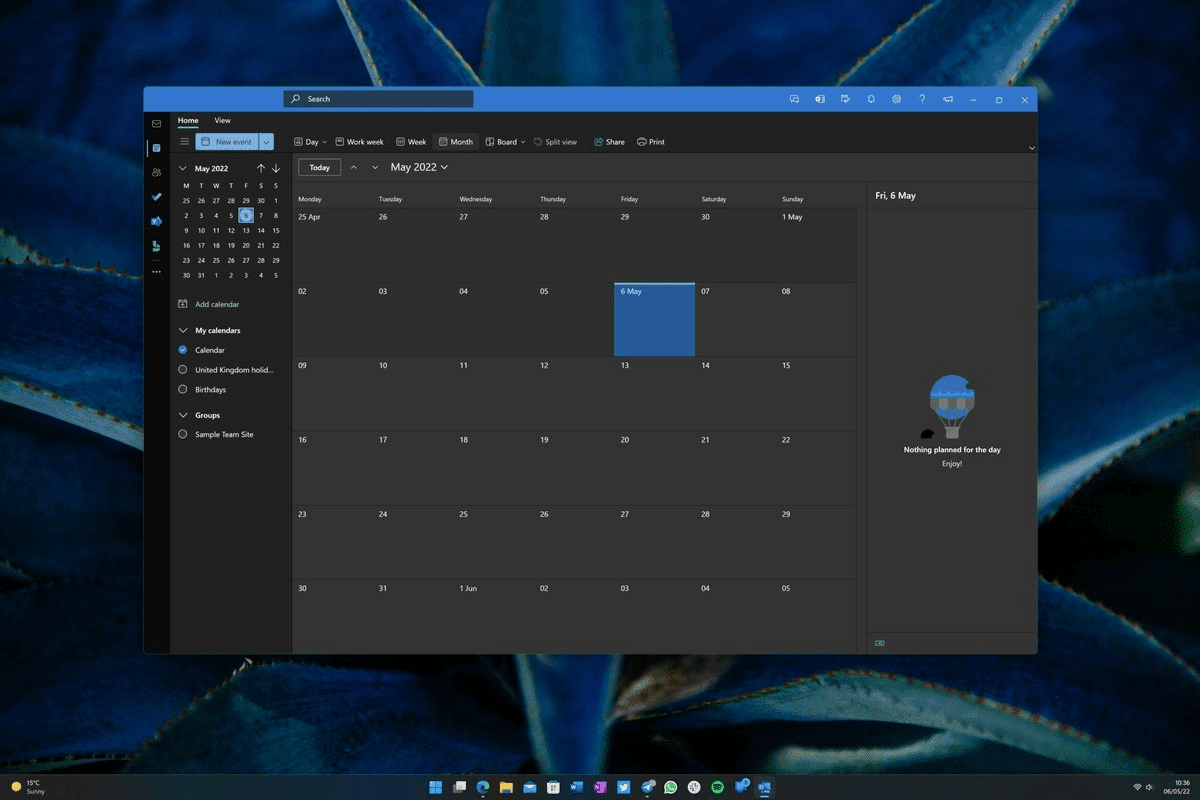 Outlook Calendar for Windows