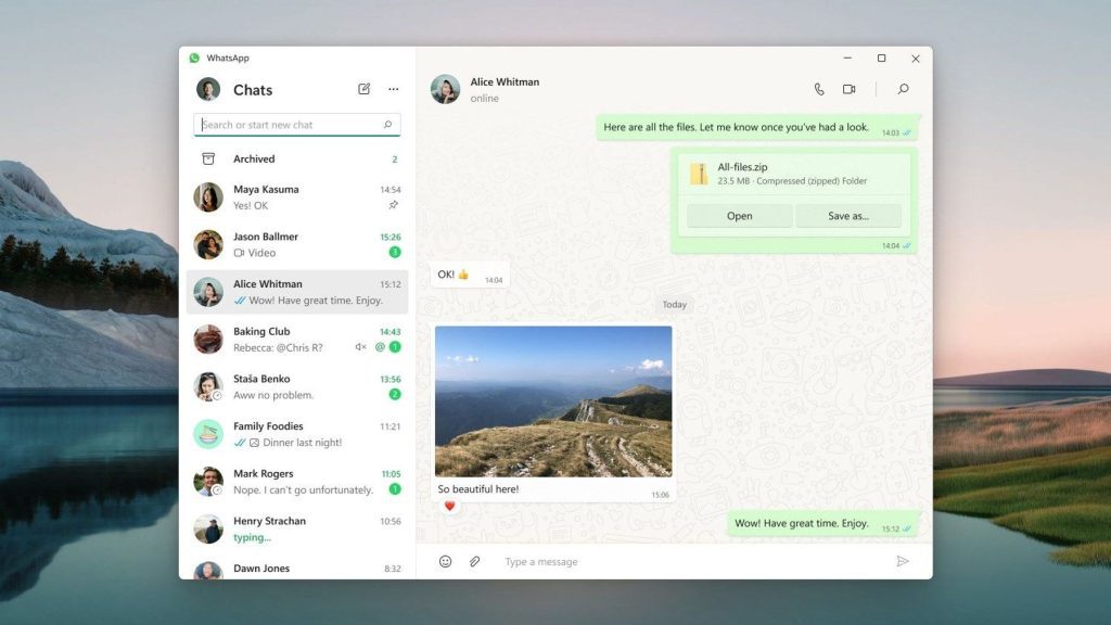 Use WhatsApp on Windows: this is how it works