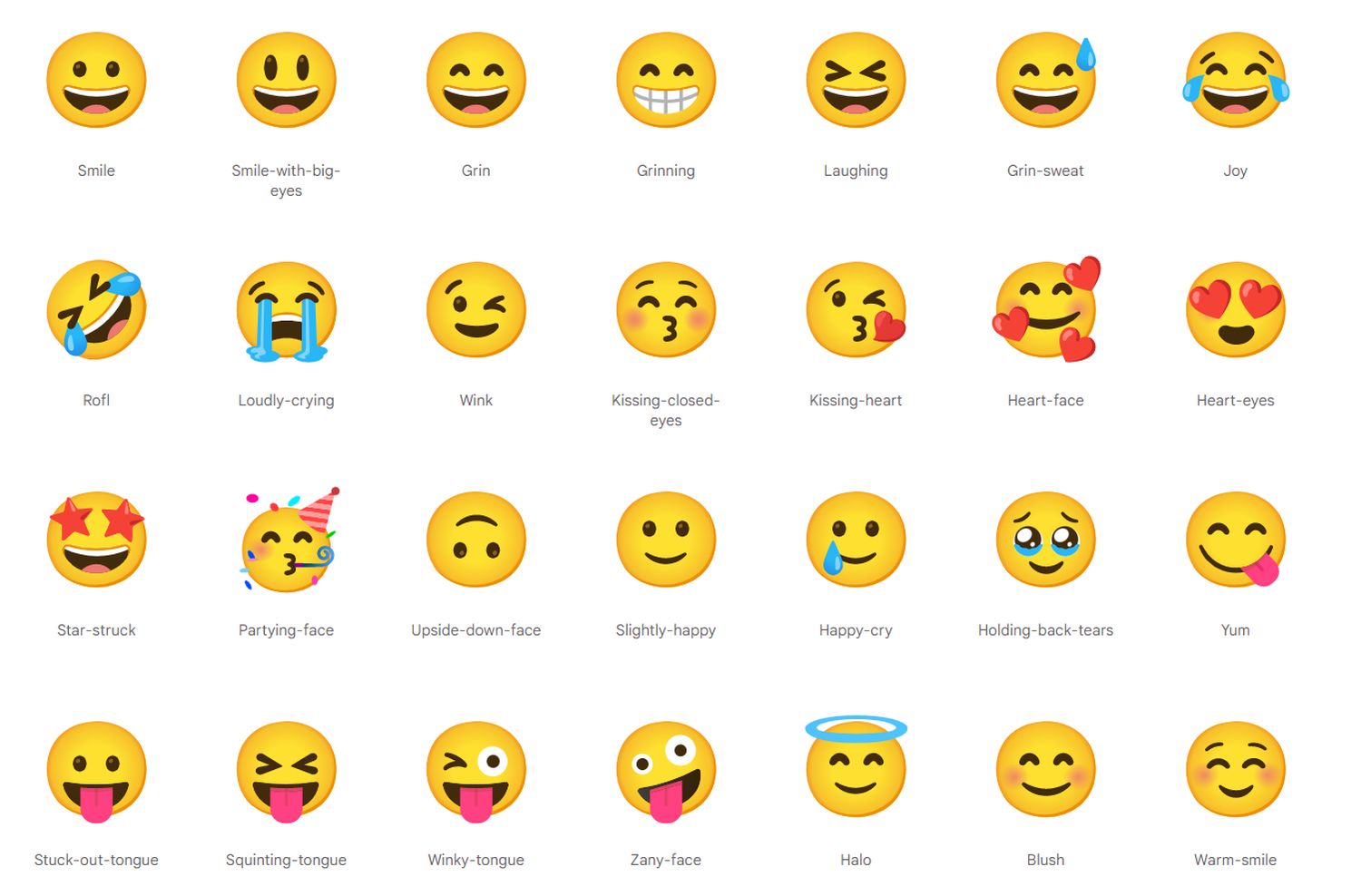 Animated emojis: Here you can see Google's new animated emojis and download  them individually for free