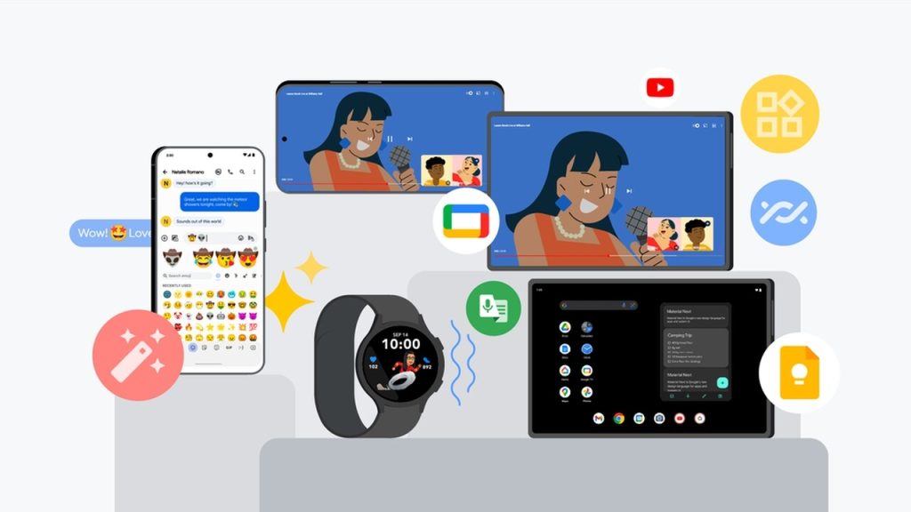 Google: Neue Features für Android, Google TV und Wear OS