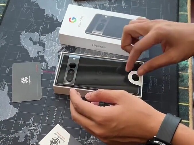 Leak: The Google Pixel 7 Pro appears in an unboxing video two months before launch