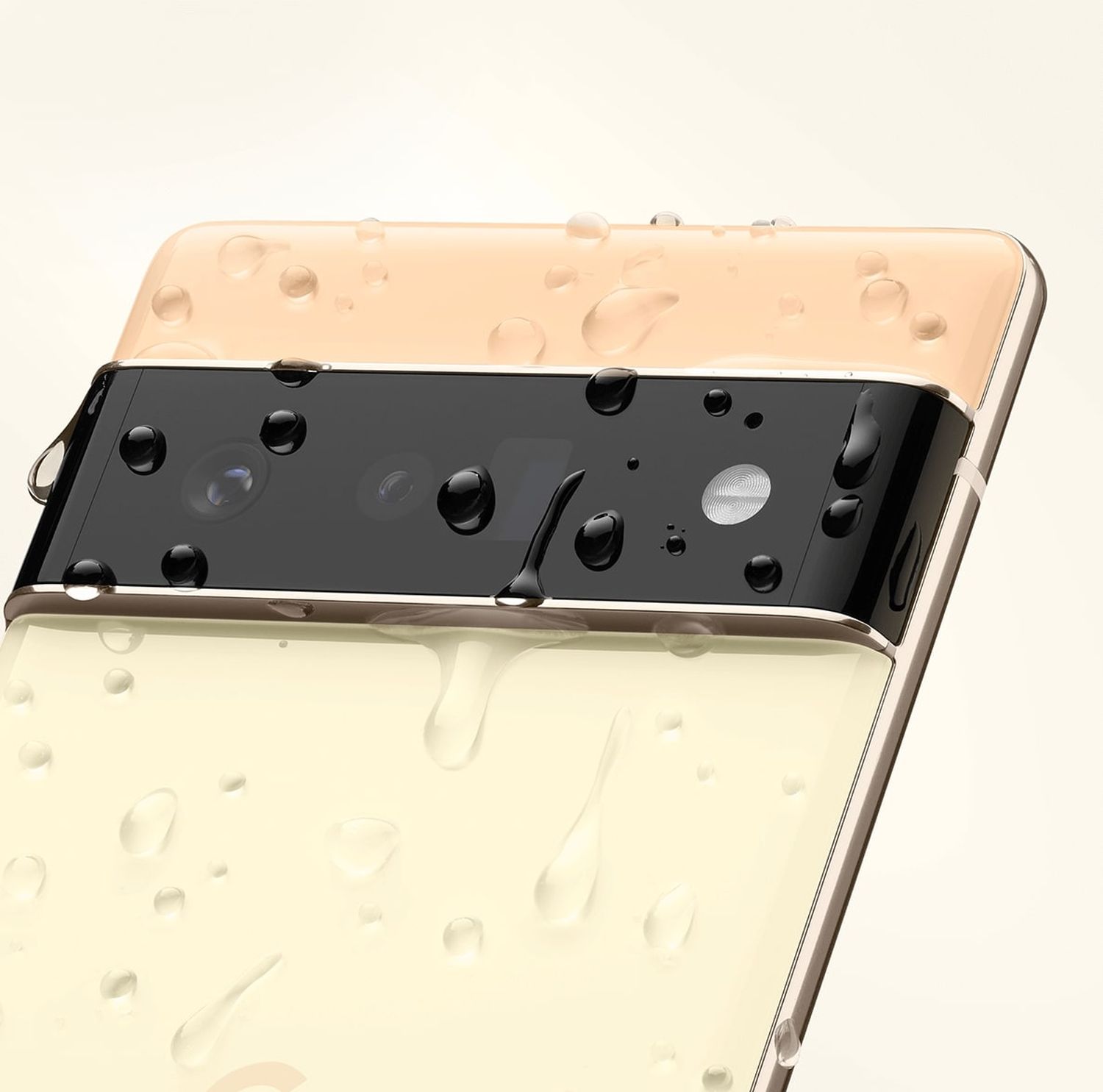 pixel 6 pro rain water dry wet