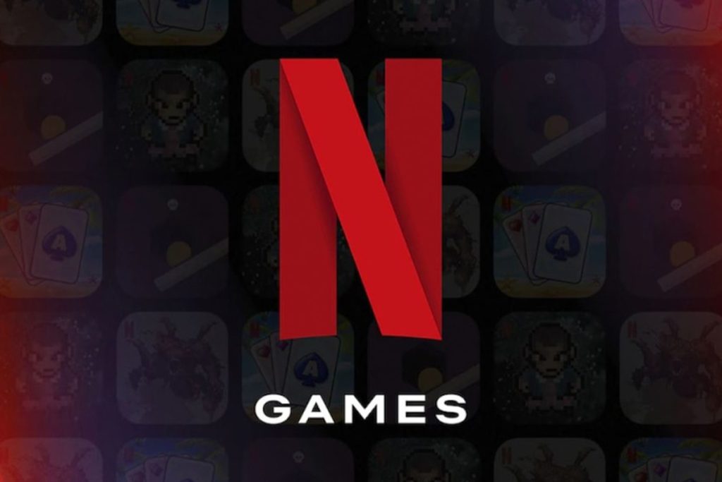 Das Bild zeigt das Logo von Netflix Games.