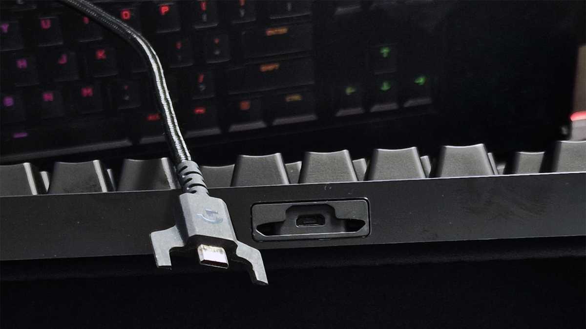 Detachable micro-USB cable