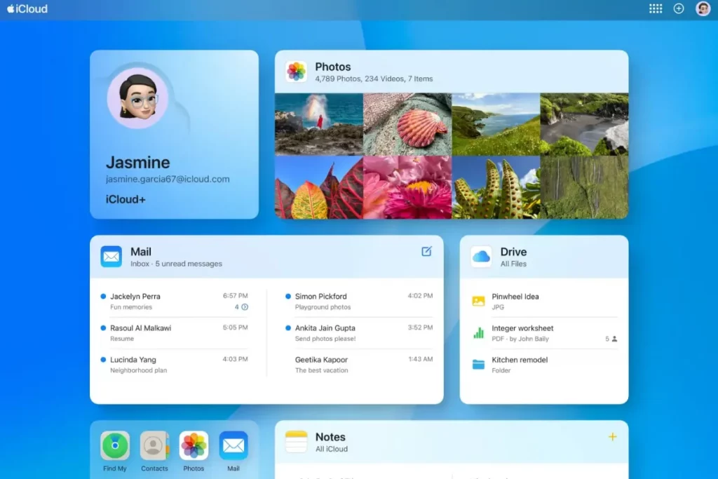Apple launches iCloud.com with a new design