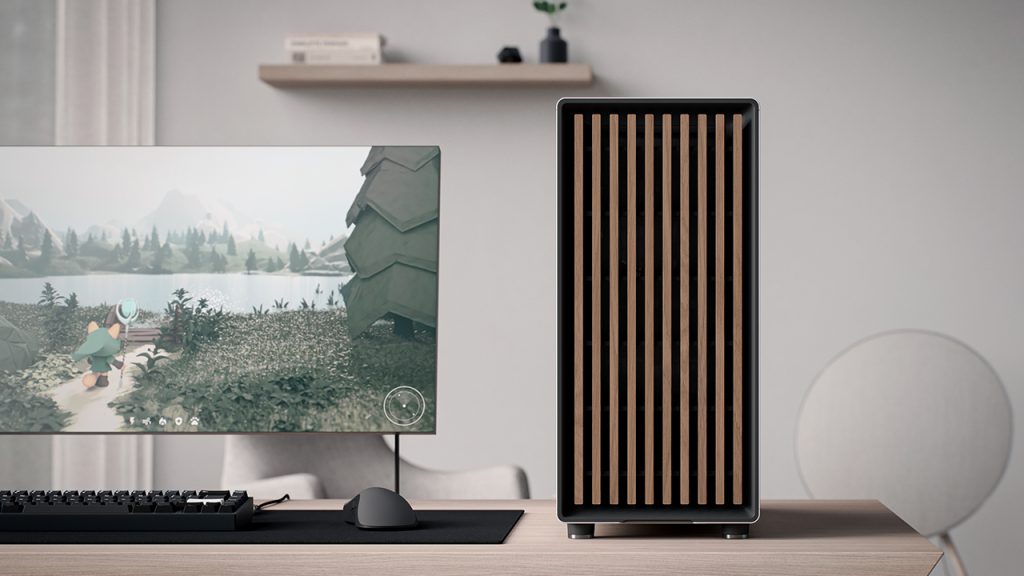 Fractal has introduced a very stylish new PC gaming station: